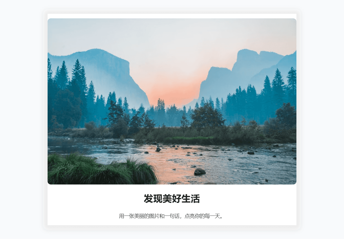 版块展示效果