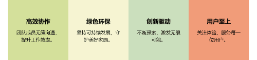四色信息方块